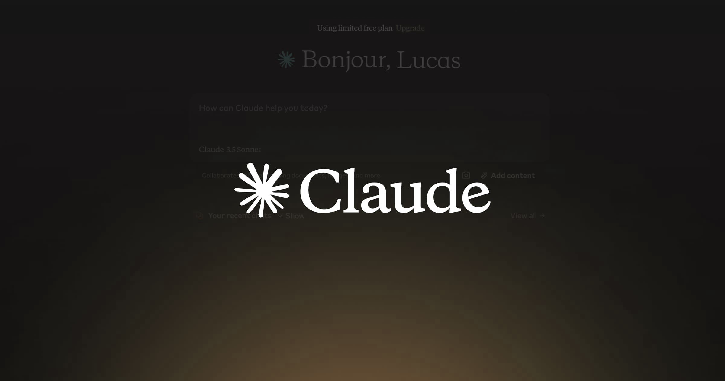 Claude AI Interface